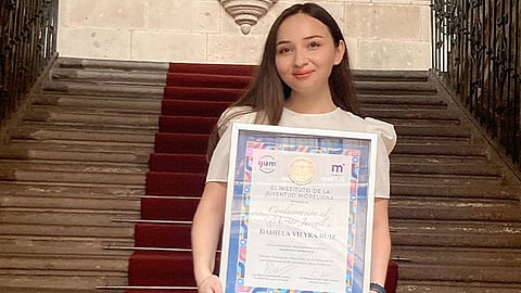 Dicho reconocimiento lo entregó el Instituto de la Juventud Moreliana