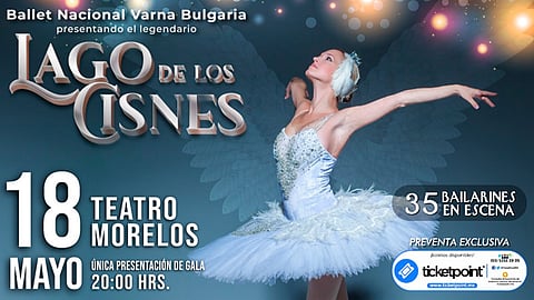 Habrpa 35 bailarines en escena