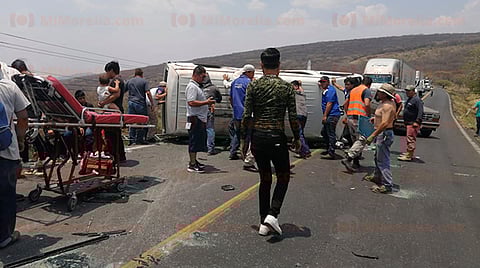 Fueron trasladados a un hospital para recibir atención médica