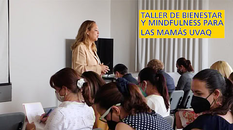 A través de diferentes dinámicas y ejercicios, Beatríz López, abordó las maneras en las que una persona puede enfocarse en lo positivo