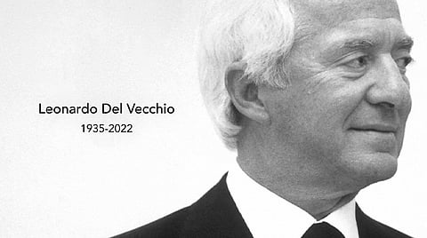 Muere Leonardo Del Vecchio, dueño de Ray-Ban