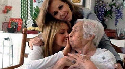 Fallece a los 104 años Doña Eva, abuelita de Thalía y Laura Zapata