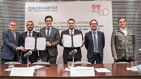 Ambos organismos firmaron un acuerdo para apoyar a los municipios en la elaboración e implementación de planes de desarrollo urbano local