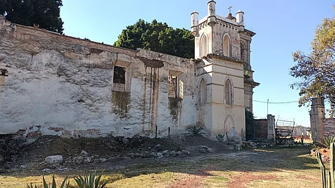 La exhacienda cuenta con registros desde el año de 1635