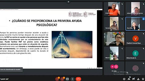 Seimujer capacita en primeros auxilios psicológicos a personal de estancias municipales