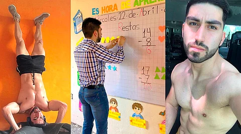 Víctor Martínez sube videos a su cuenta en los que muestra su faceta de profesor y modelo
