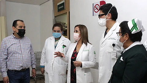 Supervisó la atención de Urgencias, Triage y área de Observación del Hospital General de Zona No. 27, ubicado en Tlatelolco, y el Hospital de Traumatología “Dr. Victorio de la Fuente Narváez”