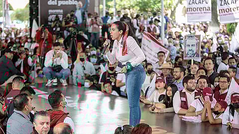 "Alfredo Ramírez está rindiendo cuentas a la ciudadanía, es evidente que Morena es el partido que está más cerca del pueblo", señaló