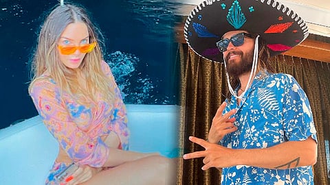 ¡Ganando como siempre! Belinda comparte fotografías de sus vacaciones con Jared Leto