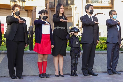 La alcaldesa informó que la menor es hija de un elemento de la policía