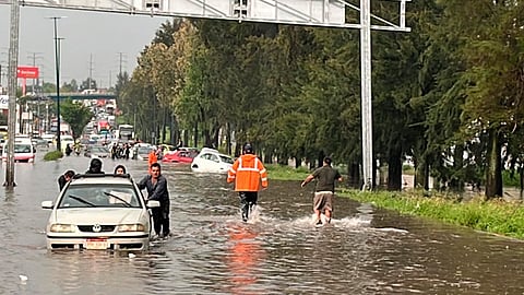 La lluvia sorprendió a los morelianos