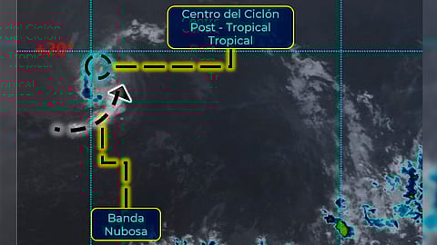 Se forma la Tormenta Tropical "Darby" en costas de Baja California Sur