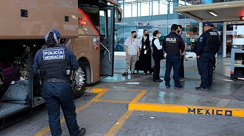 Continúa operativo de inspección en la TAM para inhibir tráfico de armas