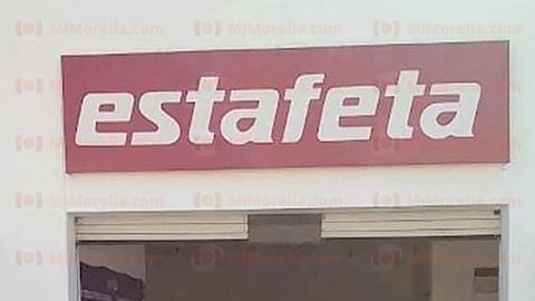 Se registra robo a sucursal de Estafeta, en Morelia