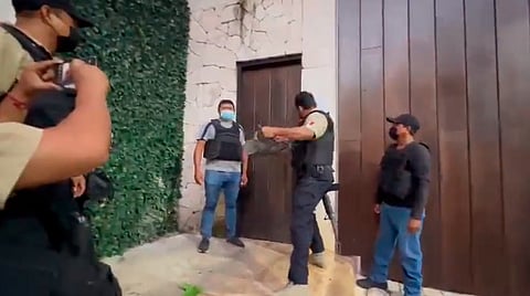 "Es indigno": AMLO sobre cateo a casa de Alito Moreno, presidente del PRI