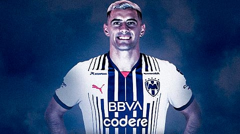 El delantero argentino se unió desde este día a las filas del Monterrey para defender la recién renovada camiseta albiazul