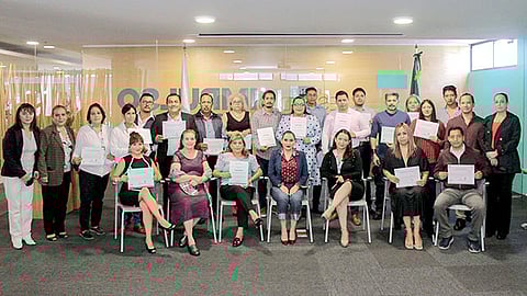 La especialista María Hurtado impartió el curso de capacitación denominado “Motivación y capacitación inmobiliaria”