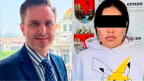 Esposa habría mandado matar a empresario italiano en Chiapas; es detenida