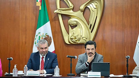 Bedolla y Zoé Robledo dan seguimiento a traslado de oficinas del IMSS a Morelia