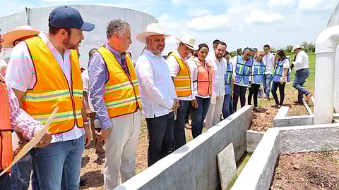 Arranca Bedolla trabajos en planta tratadora de aguas residuales de Gabriel Zamora