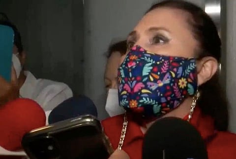 "Soy inocente y eso se va a comprobar": Rosario Robles al salir del penal