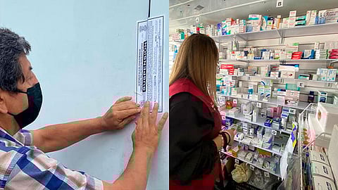 En el operativo sanitario se detectó que la farmacia móvil vendía medicinas caducas y en mal estado