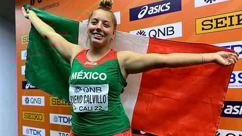 ¡Plata histórica para México! Paola logra medalla en lanzamiento de martillo