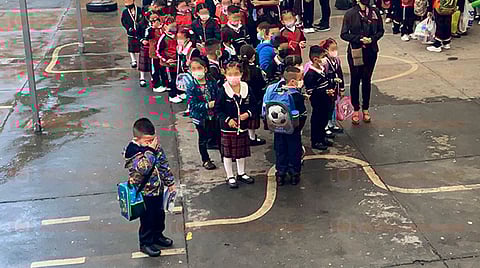 "Tengo miedo"; pequeños viven su primer día de clases en Morelia
