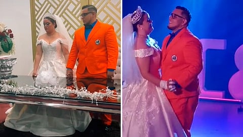 Hombre se casa con traje de Dragon Ball y se viraliza