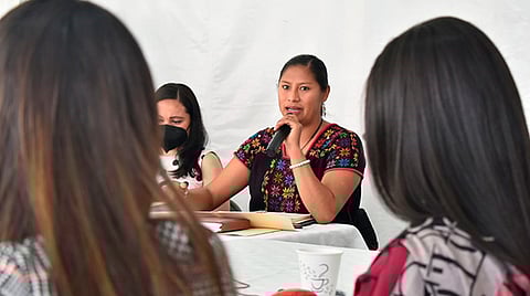 Promueve Celeste Ascencio agenda LGBTTTIQ+ en materia electoral
