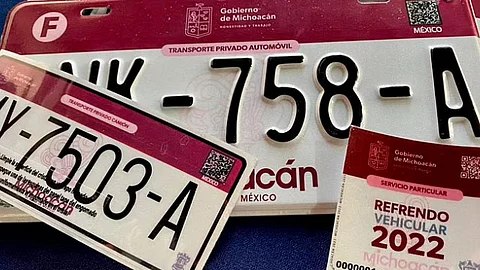 Los módulos, en Morelia, atienden los trámites de placas en un horario de 9:00 a 15:00 horas