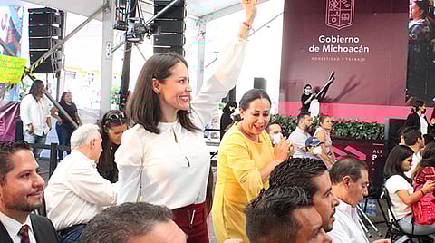 Con Alfredo Ramírez Bedolla en Michoacán recuperamos el rumbo: Nalleli Pedraza