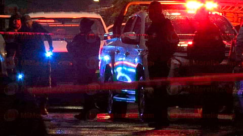 En el trayecto al hospital la mujer perdió la existencia