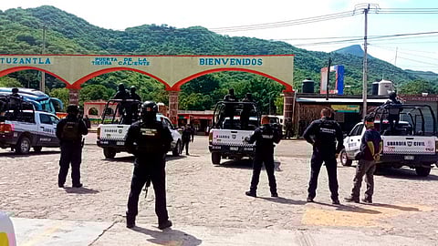Secretaría de Seguridad Pública refuerza acciones de seguridad en Tuzantla