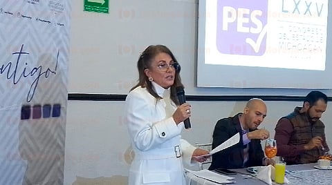 Se trabajar con perspectiva de familia, dijo la legisladora