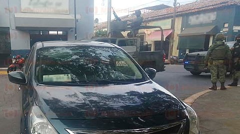 Contaban con armas de uso exclusivo del Ejército