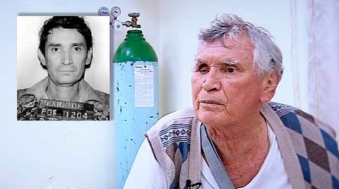 En una entrevista para Telemundo donde se dejó ver ciego y en silla de ruedas