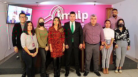 Los organismos garantes en materia de transparencia de Baja California Sur y Aguascalientes revisaron las acciones que el IMAIP ha emprendido en el estado