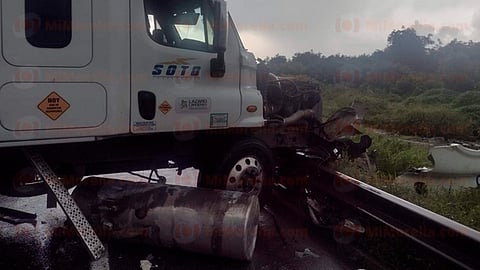 Ocurrió en el tramo Pátzcuaro-Uruapan