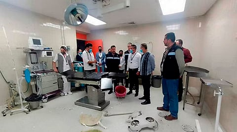 Dictamen de daños determinará acciones en hospital del ISSSTE Apatzingán, tras sismo: subdelegado