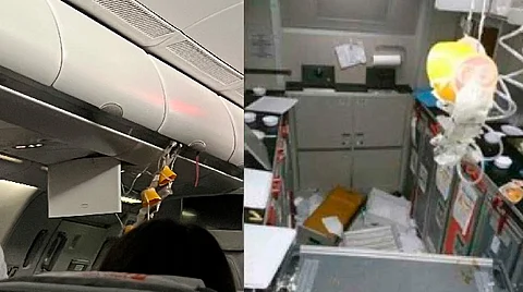Fuerte turbulencia en vuelo de Aerolíneas Argentinas dejó 12 heridos