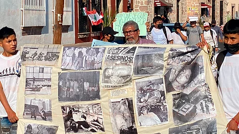 "Nunca olvidé, ni nunca perdoné": sobreviviente del 68 que encabezó marcha en Morelia