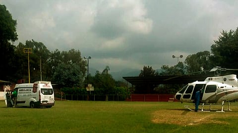 En menos de 20 minutos, trasladan de Tacámbaro a Morelia a herido por arma de fuego