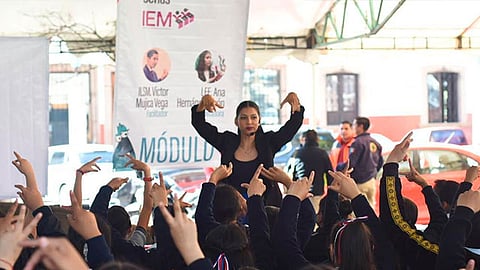 Se instalaron 27 módulos para la realización de más de 100 dinámicas, entre talleres, tres diálogos juveniles y una puesta en escena