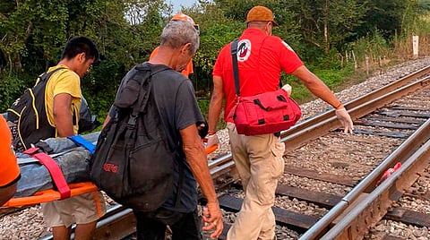 Adolescente venezolana es arrollada por el tren, buscaba llegar a Monterrey con su mamá