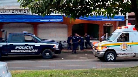 Ataque armado en taquería deja un herido, en Apatzingán