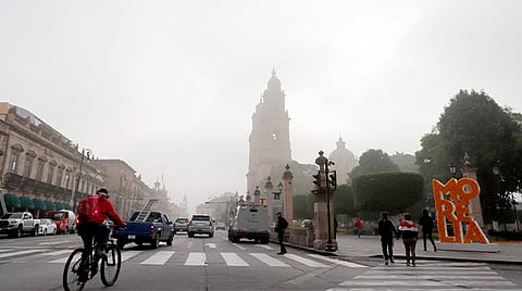 Frío matutino y tarde nublada, este martes en Morelia