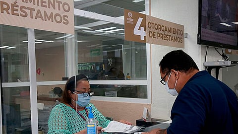 Los ganadores pueden realizar el trámite de su crédito en el botón “realiza el otorgamiento de tu préstamo” en el portal Asissste