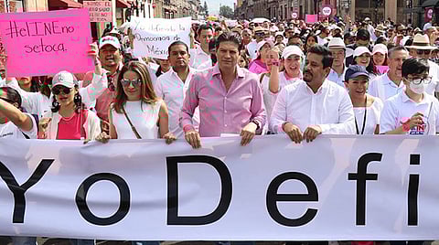 Con marcha se dejó en claro que no queremos regresar al régimen de los 70's: Alfonso Martínez