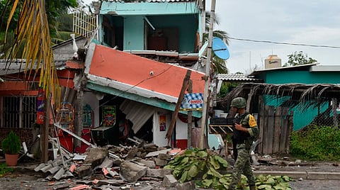 Bedolla agradece a AMLO apoyo inmediato para damnificados del sismo